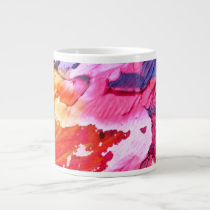 Taza De Café Gigante Resumen del fondo del arte