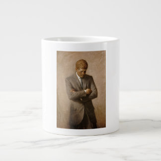 Taza De Café Gigante Retrato de la Casa Blanca Presidencial de los Esta