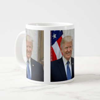 Taza De Café Gigante Retrato oficial de Donald Trump