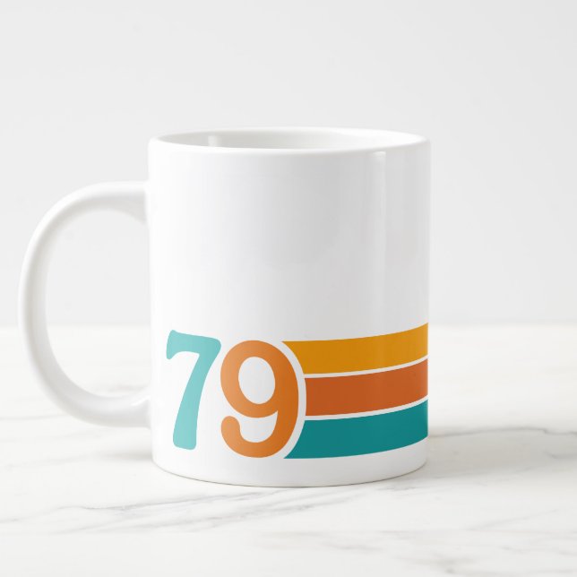 Taza De Café Gigante Retro Sunset 79 (Izquierda)