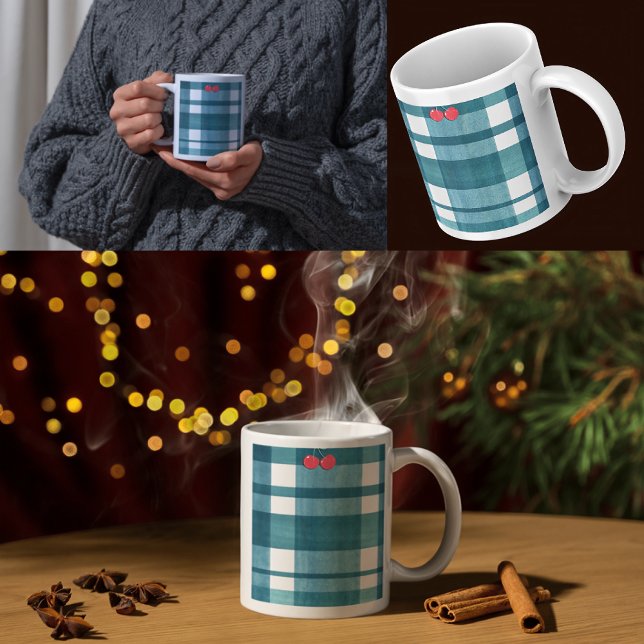 Taza De Café Gigante retro verde (Subido por el creador)