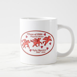 Taza De Café Gigante Reunión de Rubí del Pelotón de Pegasus