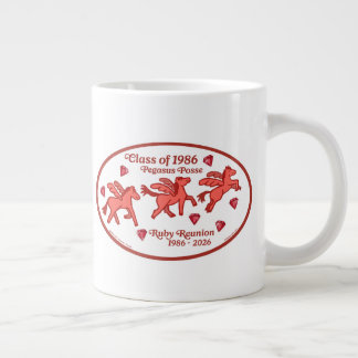 Taza De Café Gigante Reunión de Rubí del Pelotón de Pegasus
