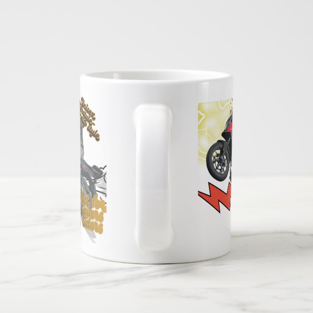 Taza De Café Gigante Reusable Grocery Bag (Espalda)