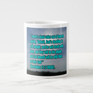 Taza De Café Gigante Revelación 21:3 WEBU Mug
