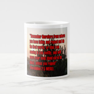 Taza De Café Gigante Revelación 2:5 WEBU Mug