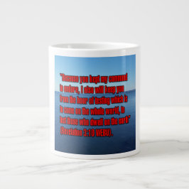 Taza De Café Gigante Revelación 3:10 WEBU Mug