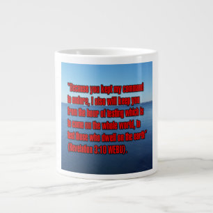 Taza De Café Gigante Revelación 3:10 WEBU Mug