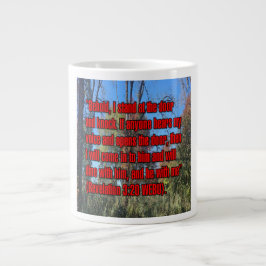 Taza De Café Gigante Revelación 3:20 WEBU Mug