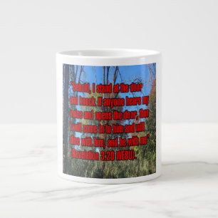 Taza De Café Gigante Revelación 3:20 WEBU Mug