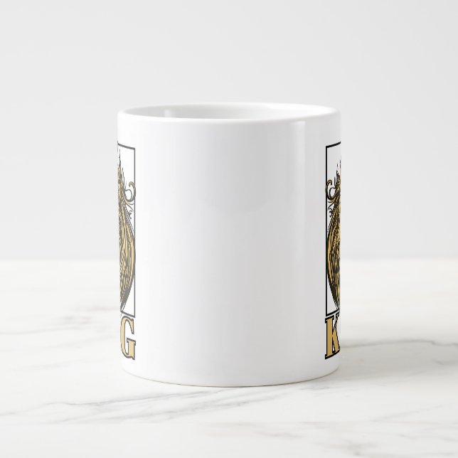Taza De Café Gigante Rey (Frente)