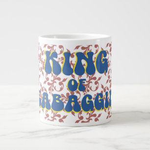 Taza De Café Gigante Rey del Teabagging