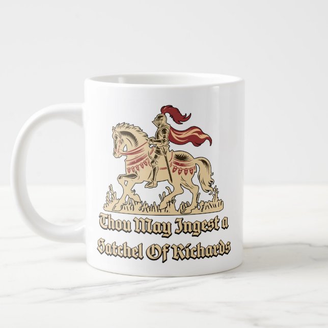 Taza De Café Gigante Richards Jumbo 20oz (Izquierda)