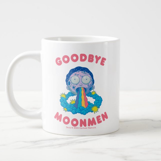 Taza De Café Gigante RIQUEZA Y MORTY™| Adiós luna (Izquierda)