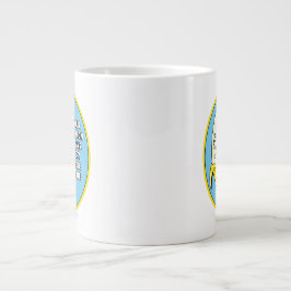 Taza De Café Gigante RIQUEZA Y MORTY™| Banana Rick Badge