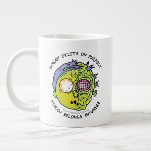 Taza De Café Gigante RIQUEZA Y MORTY™  Cotización de vuelo estilizad