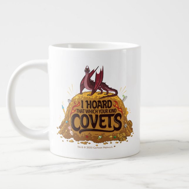 Taza De Café Gigante RIQUEZA Y MORTY™| Hoard de Balthromaw (Izquierda)