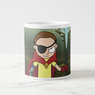 Taza De Café Gigante RIQUEZA Y MORTY™  Mortalidad malvada