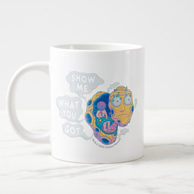 TAZA DE CAFÉ GIGANTE RIQUEZA Y MORTY™| MOSTRARME LO QUE TENÍAS (Izquierda)