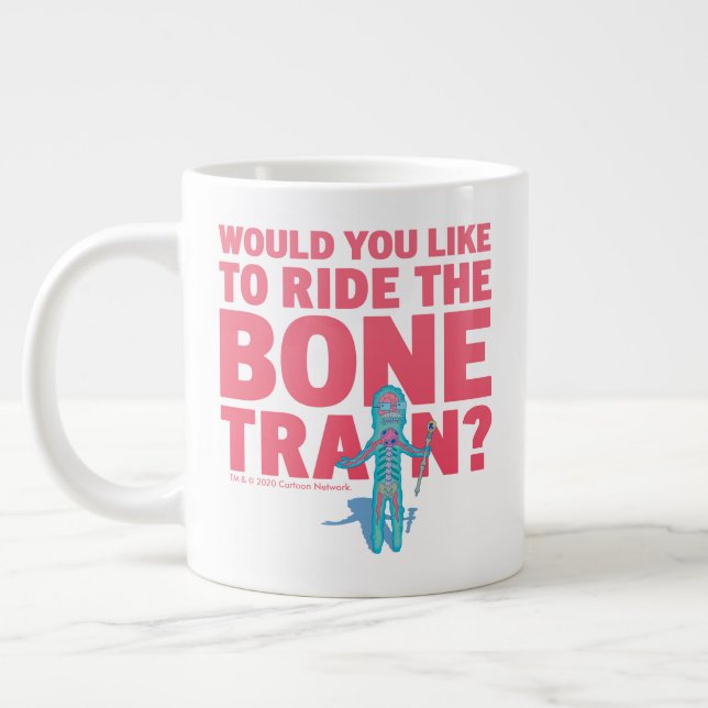 Taza De Café Gigante RIQUEZA Y MORTY™| Parque de la Anatomía - Tren óse (Izquierda)