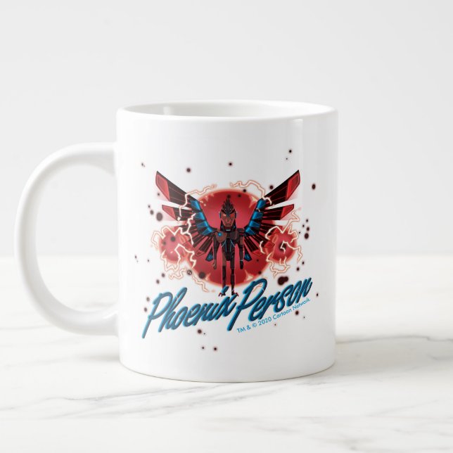 Taza De Café Gigante RIQUEZA Y MORTY™| Persona Phoenix (Izquierda)