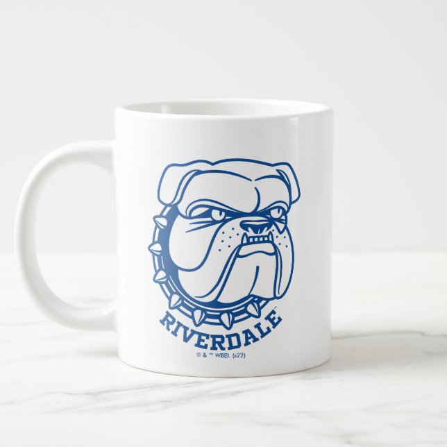 Taza De Café Gigante Riverdale Bulldog Head (Izquierda)