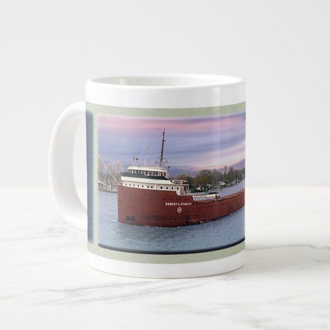 Taza De Café Gigante Robert C. Stanley jumbo mug (Izquierda)