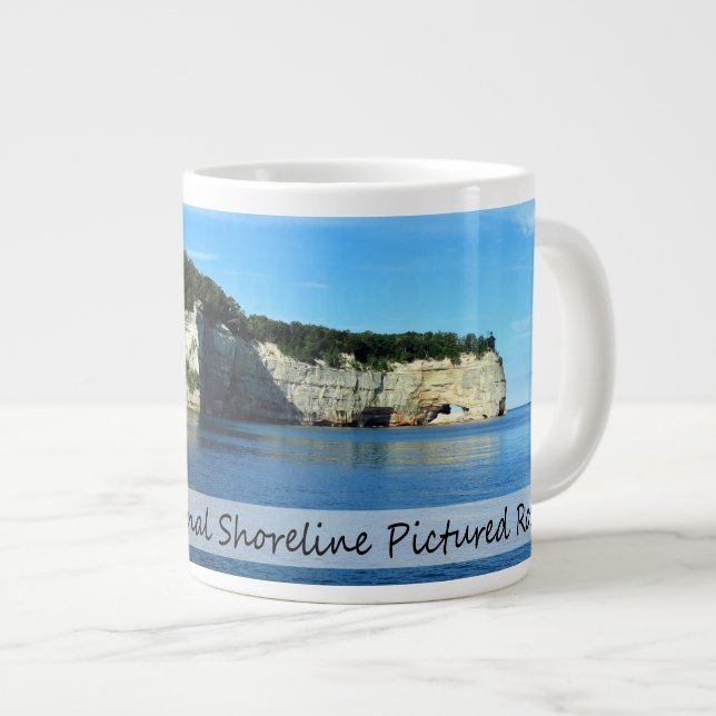 Taza De Café Gigante Rocas pintadas (Derecha)