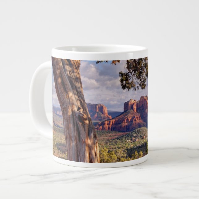 Taza De Café Gigante Rock Rojo | Sedona Arizona (Izquierda)