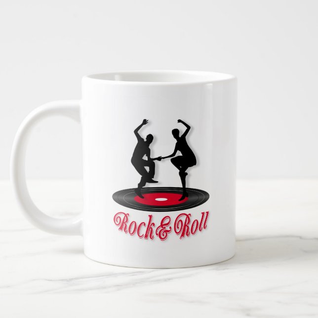 Taza De Café Gigante Rock y roll (Izquierda)