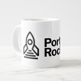 Taza De Café Gigante Rocket Mug White
