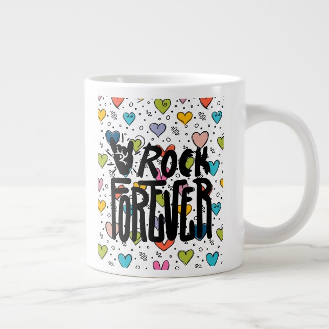 Taza De Café Gigante rodar para siempre (Derecha)