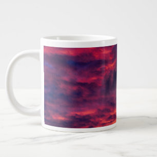 Taza De Café Gigante rojo de agosto