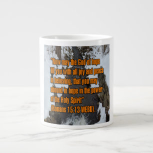 Taza De Café Gigante Romanos 15:13 WEBU Mug