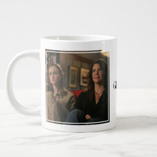 Taza De Café Gigante Rory y Lorelai ven una película