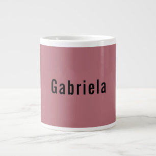 Taza De Café Gigante Rosa Gold Color Profesional Moda moderna