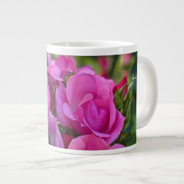 Taza De Café Gigante Rosa rosa de lavanda