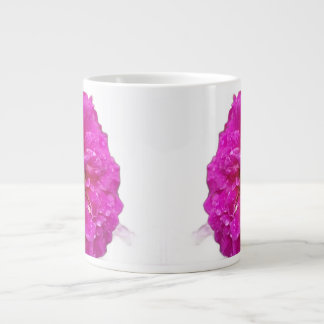 Taza De Café Gigante Rosas púrpuras