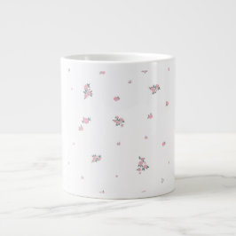 Taza De Café Gigante Rosas rosadas lindas
