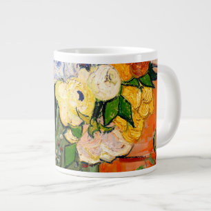 Taza De Café Gigante Rosas Van Gogh y Anemones