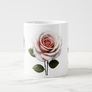 Taza De Café Gigante Rosebud de la posibilidad Jumbo Mug