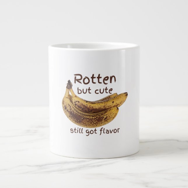 Taza De Café Gigante Rotten but cute (Frente)