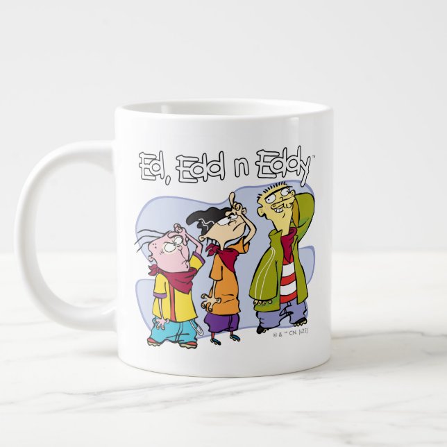 Taza De Café Gigante Rótulos Ed, Edd, n Eddy Hand (Izquierda)