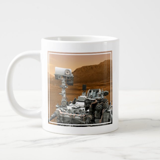 Taza De Café Gigante Rover de curiosidad del laboratorio de ciencias de (Izquierda)