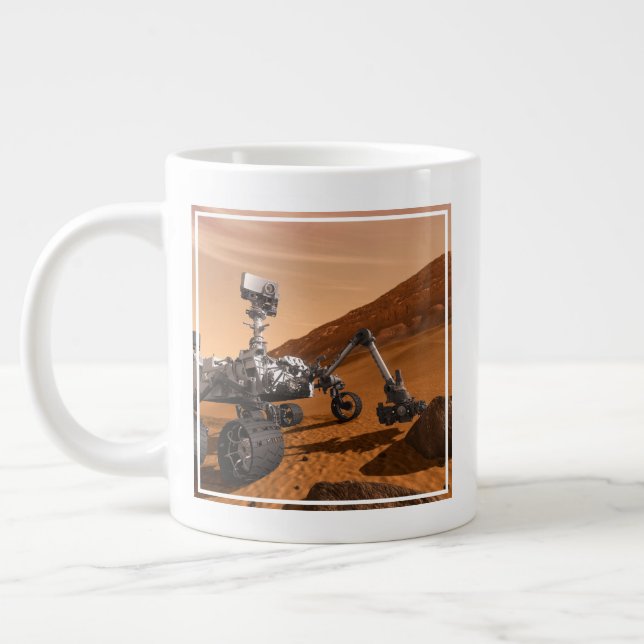 Taza De Café Gigante Rover de curiosidad del laboratorio de ciencias de (Izquierda)