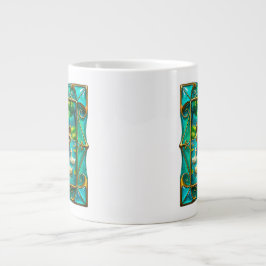 Taza De Café Gigante Rowing Lady Tranquility