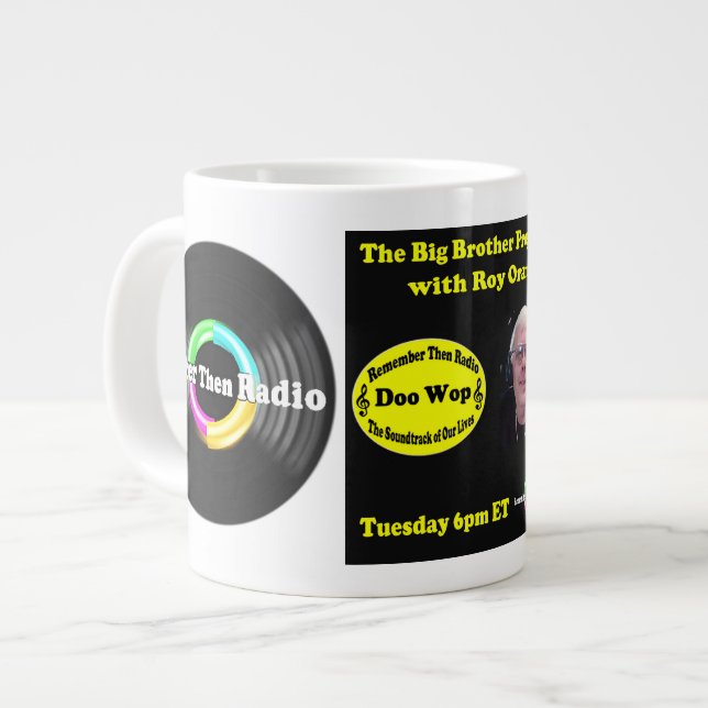 Taza De Café Gigante Roy Oram en RTR (Izquierda)