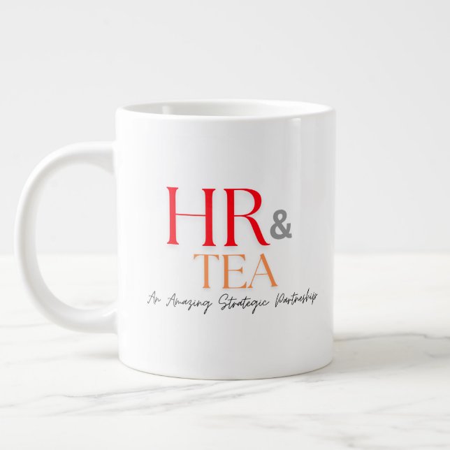 Taza De Café Gigante RRH & Team Mug Red (Izquierda)