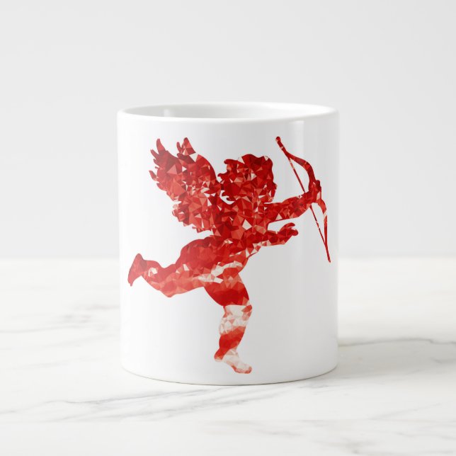 TAZA DE CAFÉ GIGANTE RUBY CUPID (Frente)