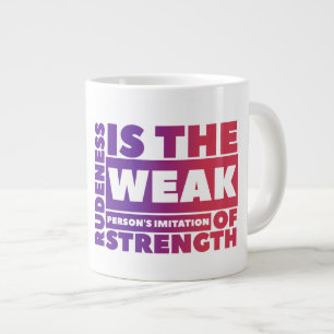 Taza De Café Gigante Rudeza - Jumbo